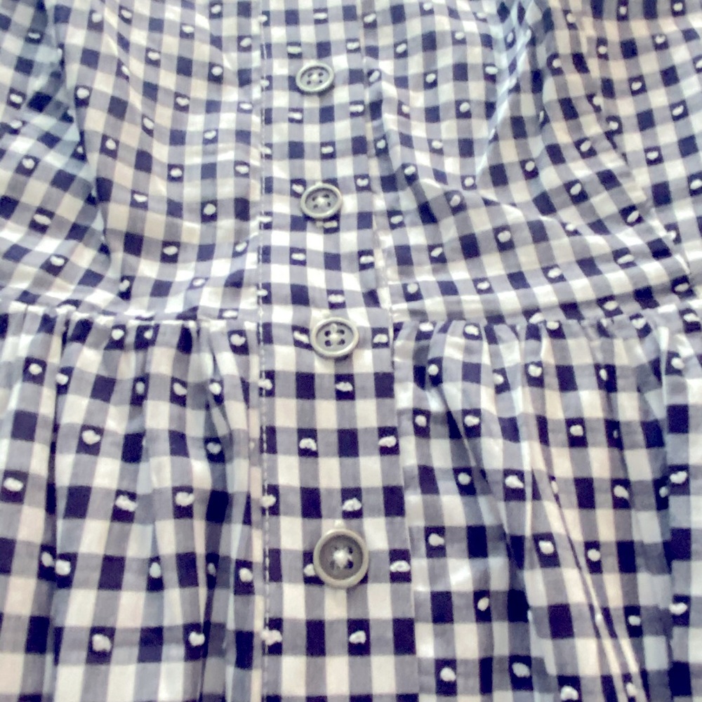 ModCloth plus size checkered maxi dress